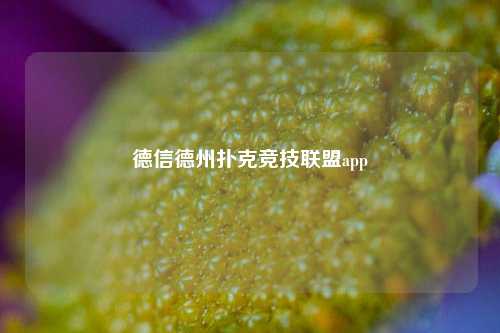 德信德州扑克竞技联盟app